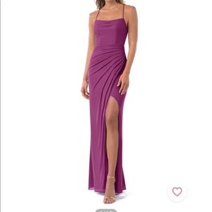 Azazie Orchid bridesmaids dress